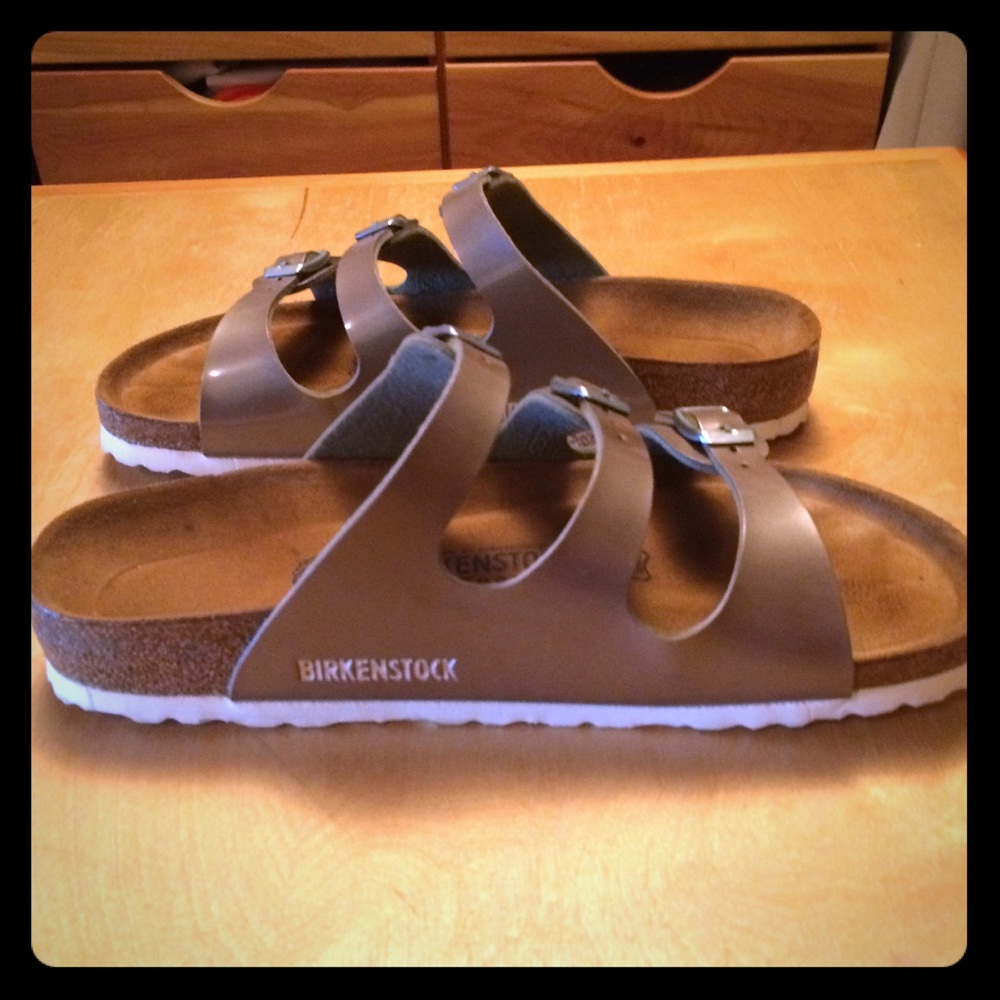 Birkenstock sandals worn twice